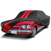 Chevrolet Corvair Black Red Pro Series Car Cover